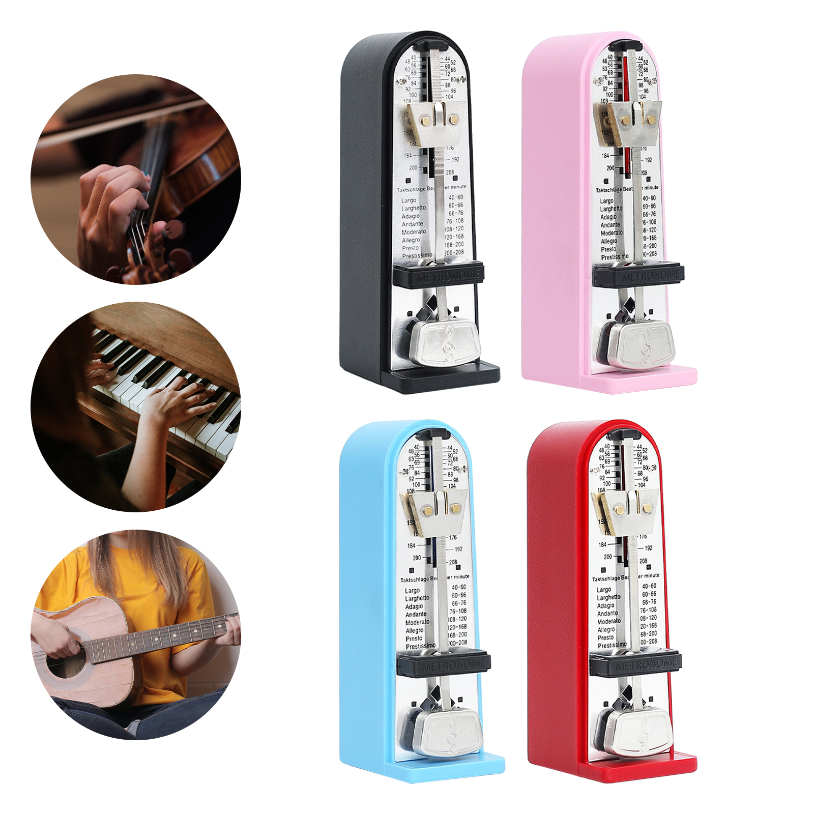 Musical Instrument Saxophone - Mechanical Metronome Digital Counting Universal Metronome