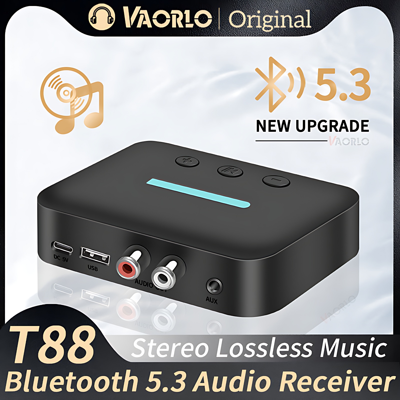 L Musical Instrument - USB Bluetooth 5.3 Audio Receiver Adapter