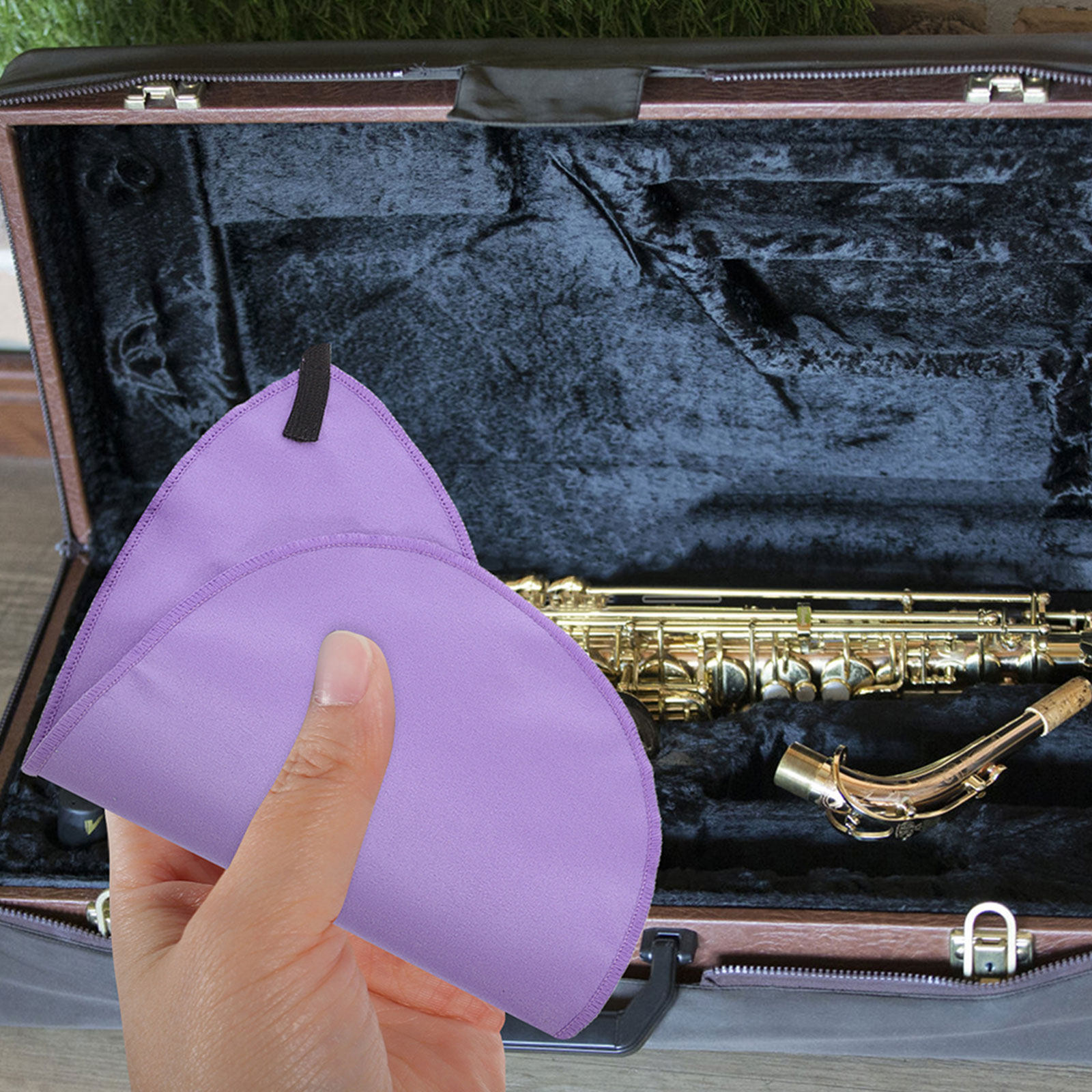 Musical Instrument Saxophone - 6Pcs Musical Instrument Cleaning Cloth Set