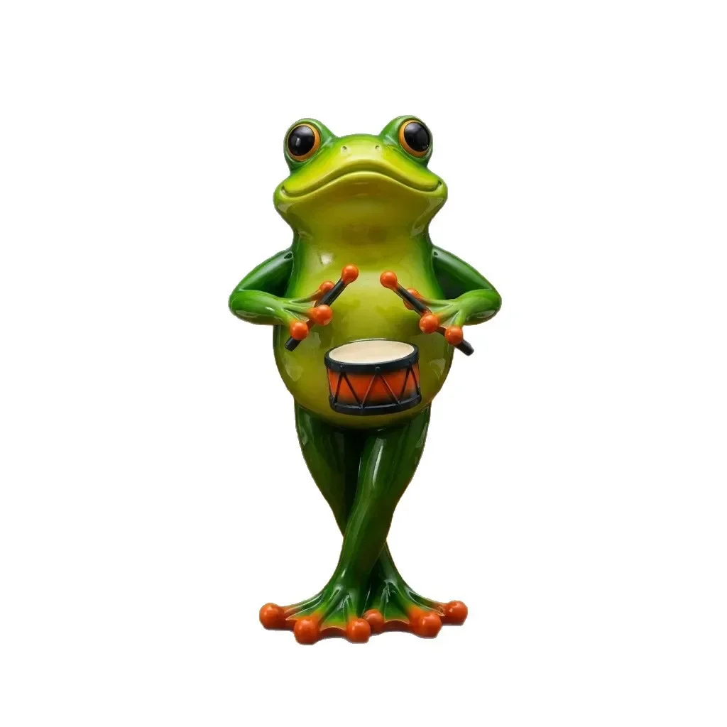 Musical Instrument Japan - New Interesting Frog Shaped Resin Ornaments