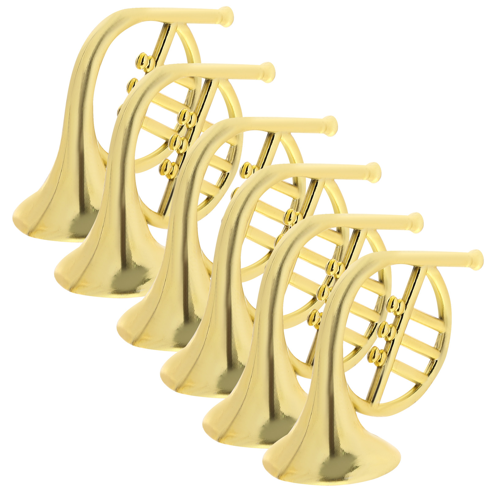 Musical Instrument Xmas Ornaments - 20Pcs Mini Plastic Christmas Musical Instruments