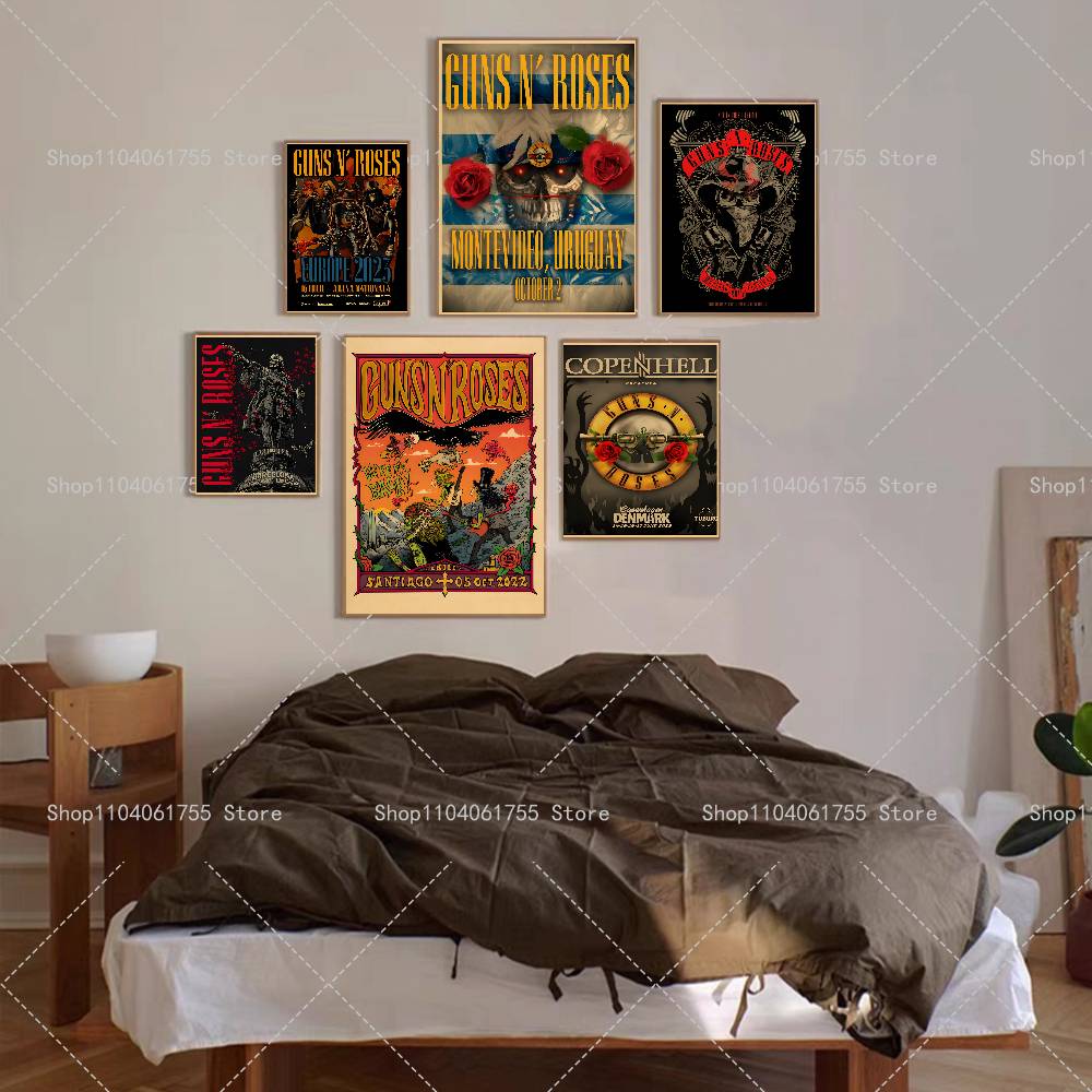 Rock Band G-Guns n R-Roses Pos - Musical Instrument Poster recension och pris