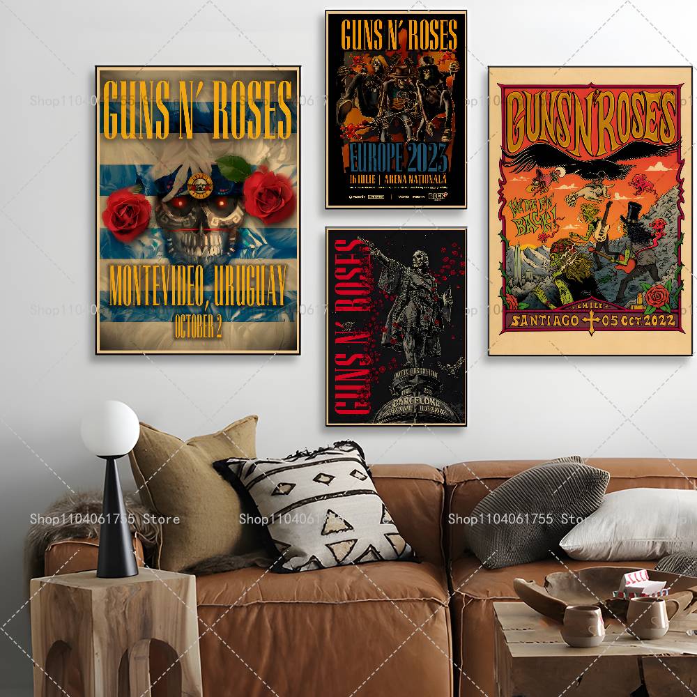 Rock Band G-Guns n R-Roses Pos - Musical Instrument Poster recension och pris