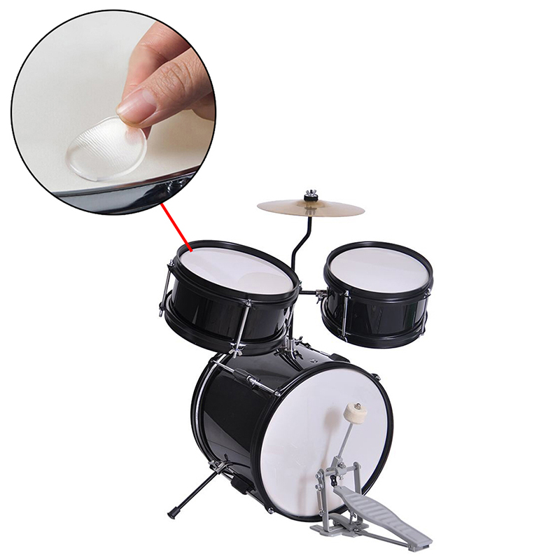 {YY28} 6Pcs Silicon Gel Drum M - Musical Instrument Drum recension och pris