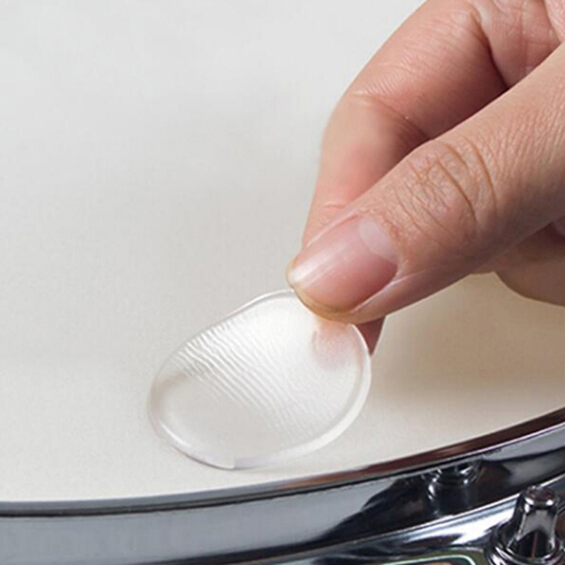 {YY28} 6Pcs Silicon Gel Drum M - Musical Instrument Drum recension och pris