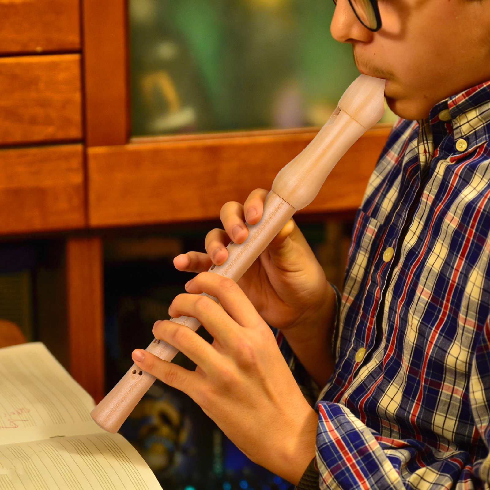 Soprano Recorder Wooden Eight  - Musical Instrument Saxophone recension och pris