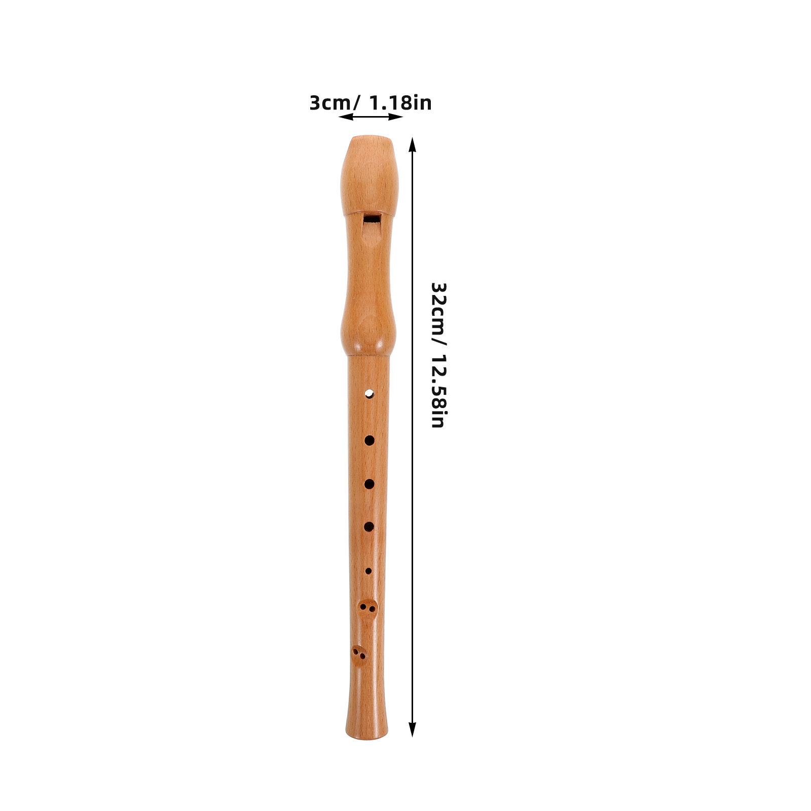 Soprano Recorder Wooden Eight  - Musical Instrument Saxophone recension och pris