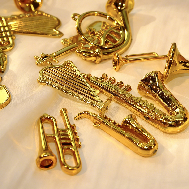 6-18PCS Random Mix Style Gold  - Musical Instrument Project recension och pris