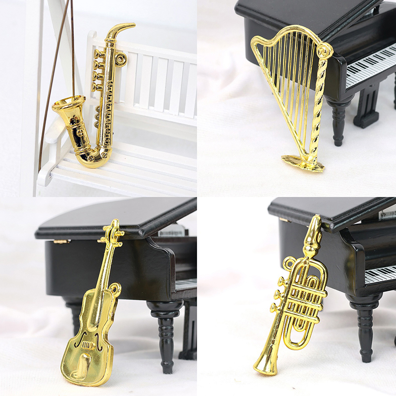 6-18PCS Random Mix Style Gold  - Musical Instrument Project recension och pris