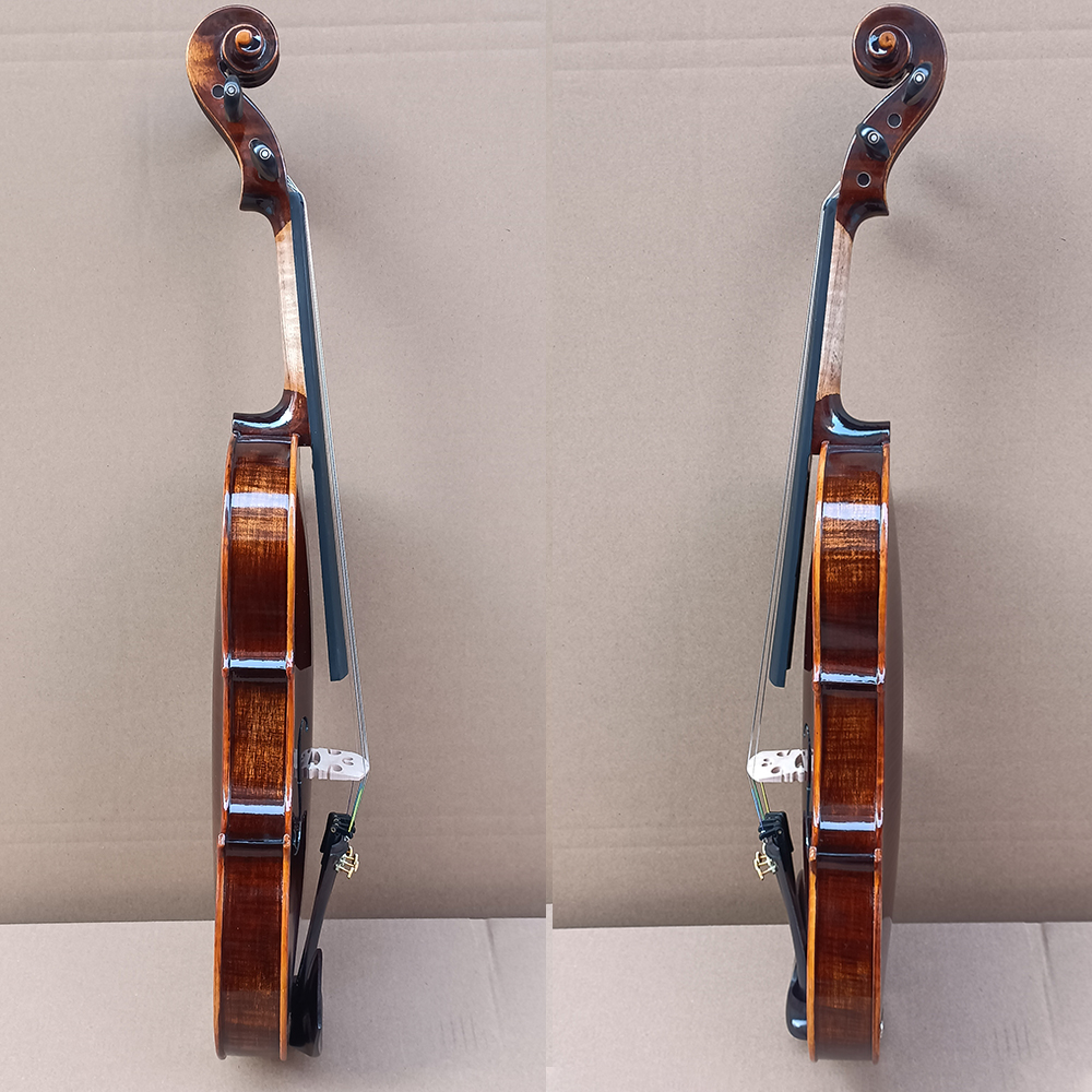 20 years Natural tiger maple H - L Musical Instrument recension och pris