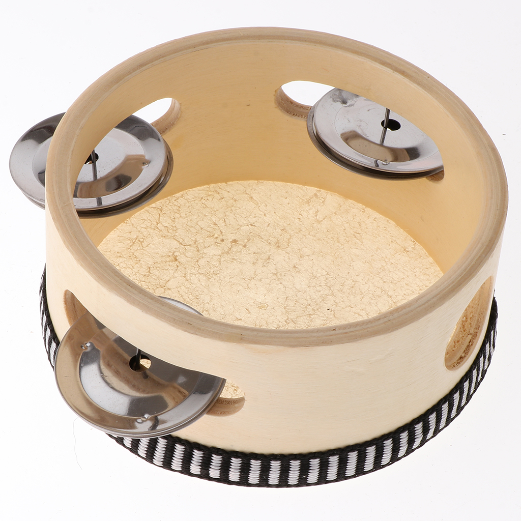 Wooden Musical Tambourine Beat - Tambourine Hand Drum recension och pris