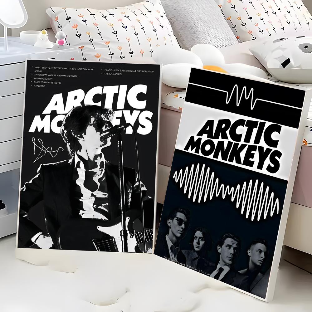 Vintage A-Arctic Monkeys Rock  - Musical Instrument Poster recension och pris
