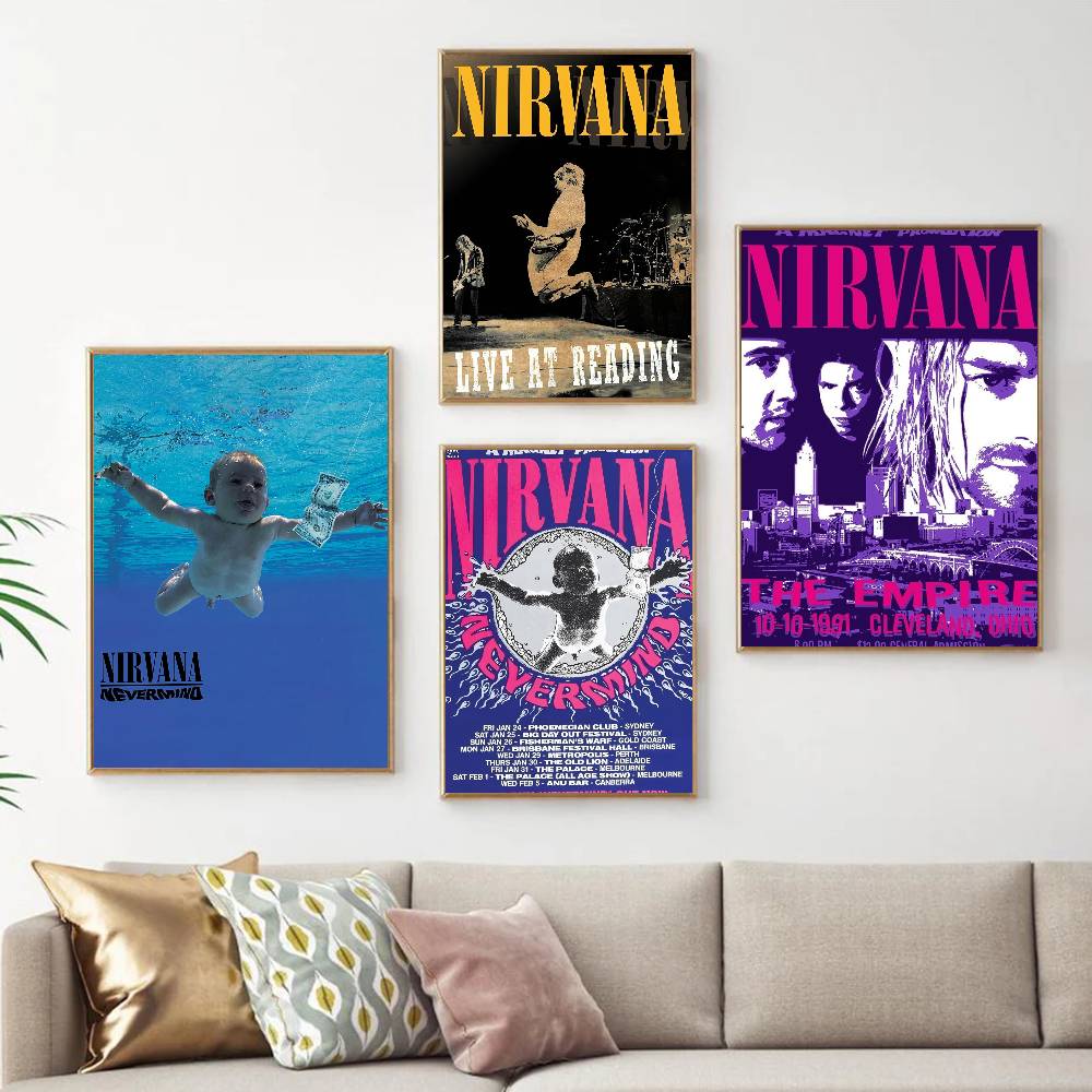 Rock Band N-Nirvana Anime Post - Musical Instrument Poster recension och pris