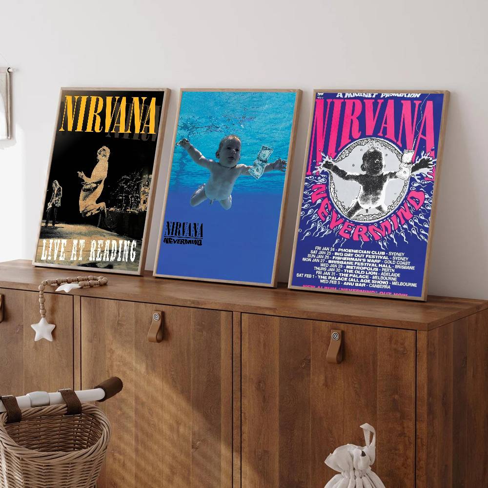 Rock Band N-Nirvana Anime Post - Musical Instrument Poster recension och pris