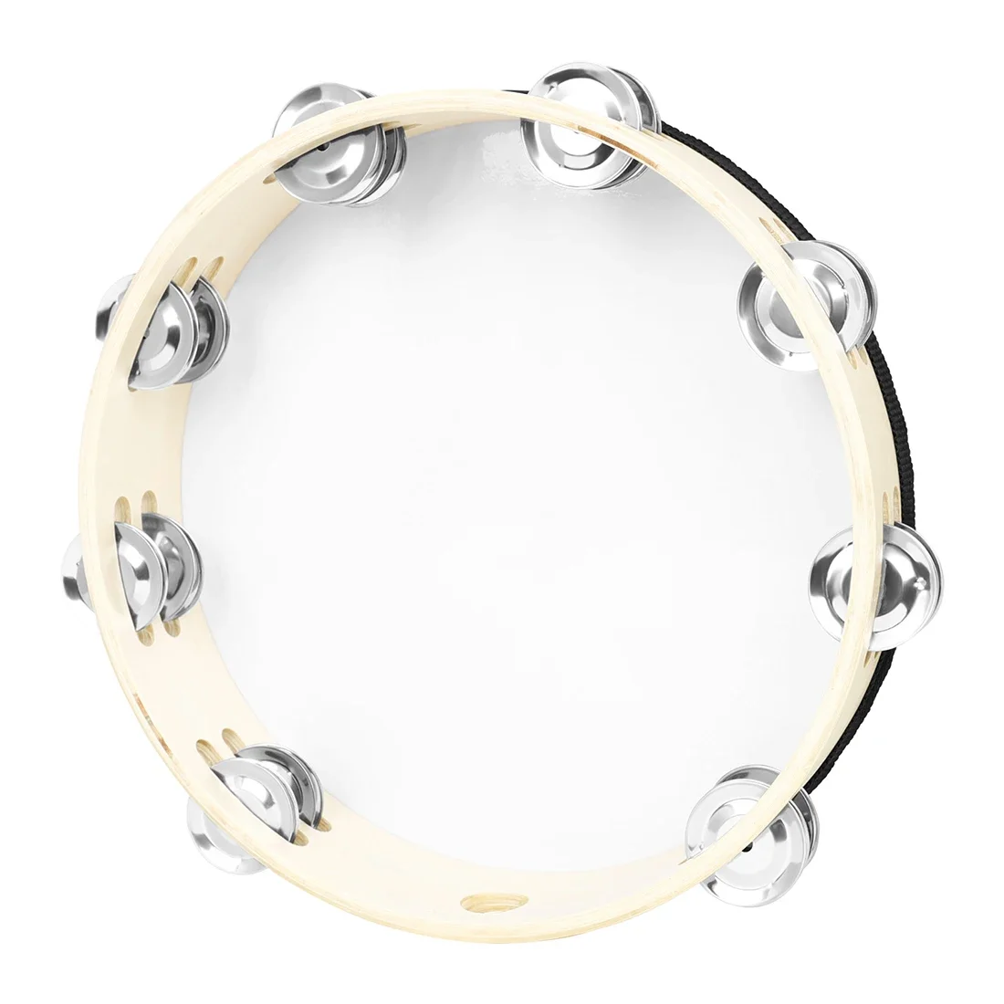 10 Inch Tambourine Wooden Tamb - Tambourine Hand Drum recension och pris