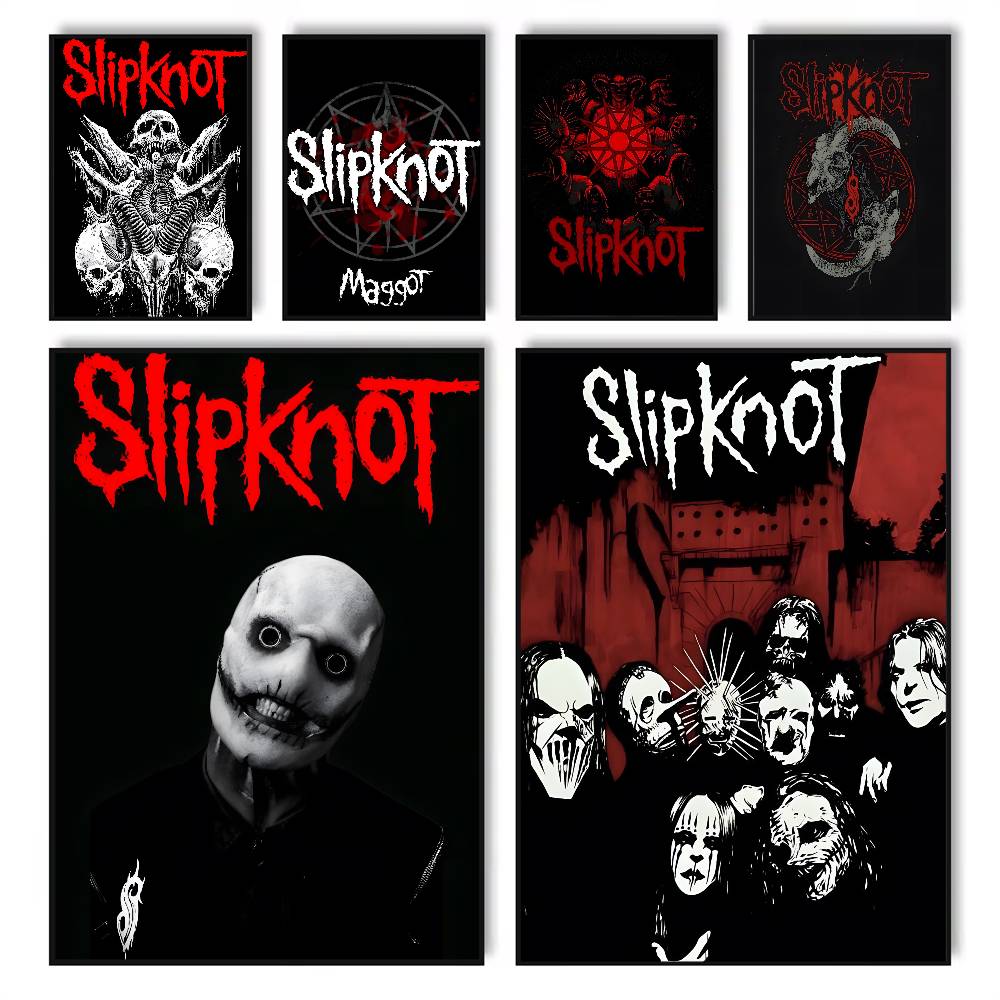 Rock S-Slipknot Band Poster HD - Musical Instrument Poster recension och pris