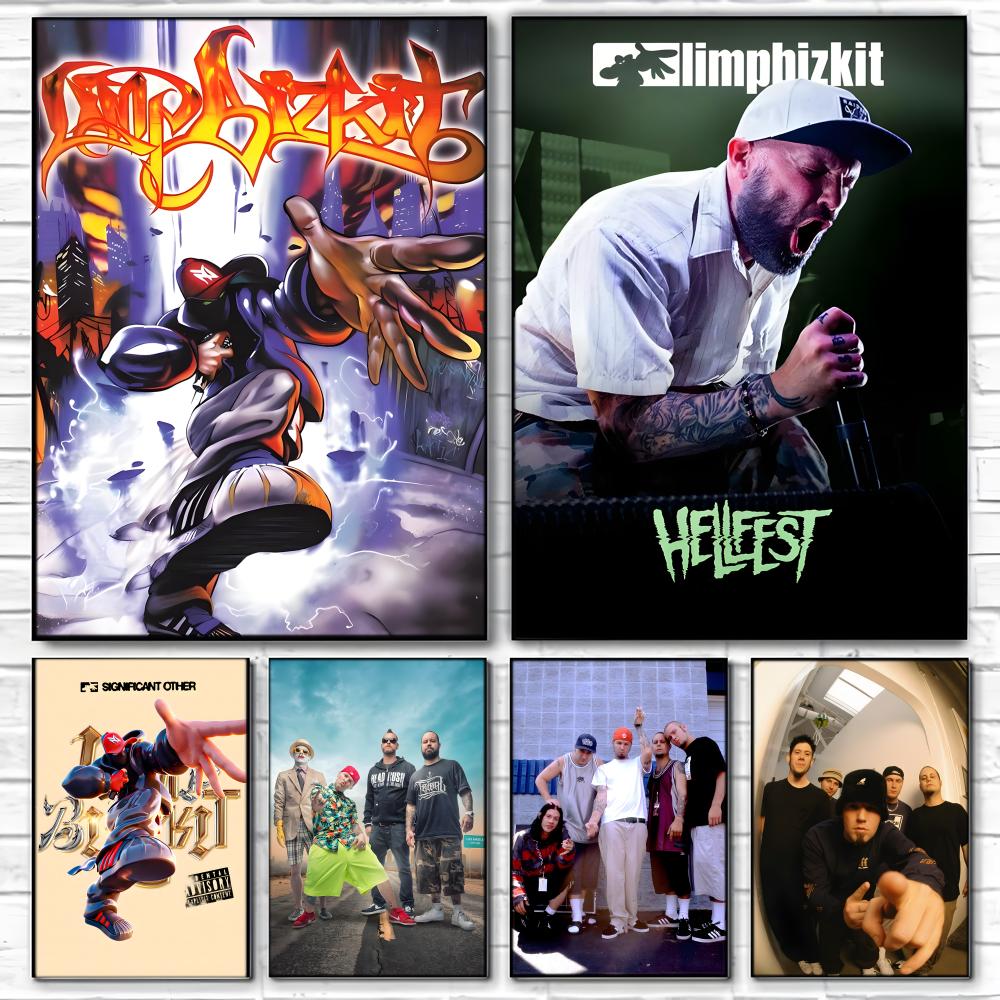 Rock band L-Limp B-Bizkit Post - Musical Instrument Poster recension och pris