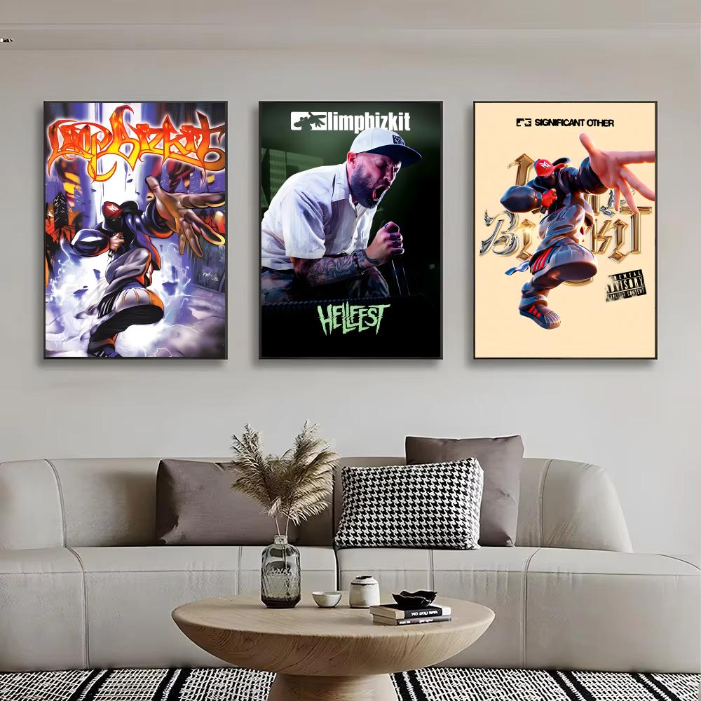 Rock band L-Limp B-Bizkit Post - Musical Instrument Poster recension och pris