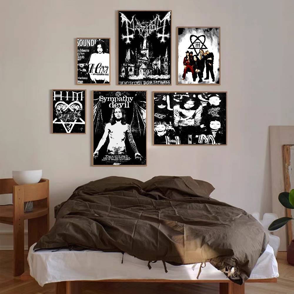 Rock H-hIM Band Anime Anime Po - Musical Instrument Poster recension och pris