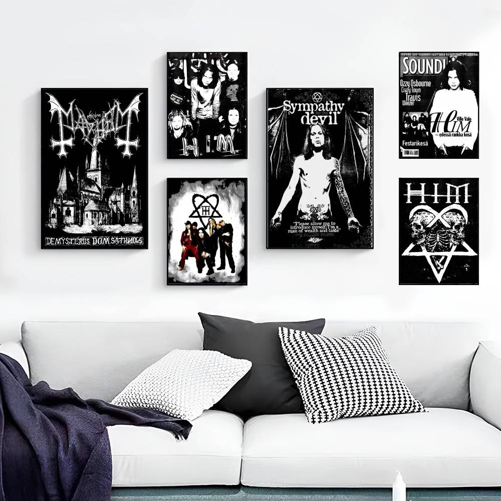 Rock H-hIM Band Anime Anime Po - Musical Instrument Poster recension och pris
