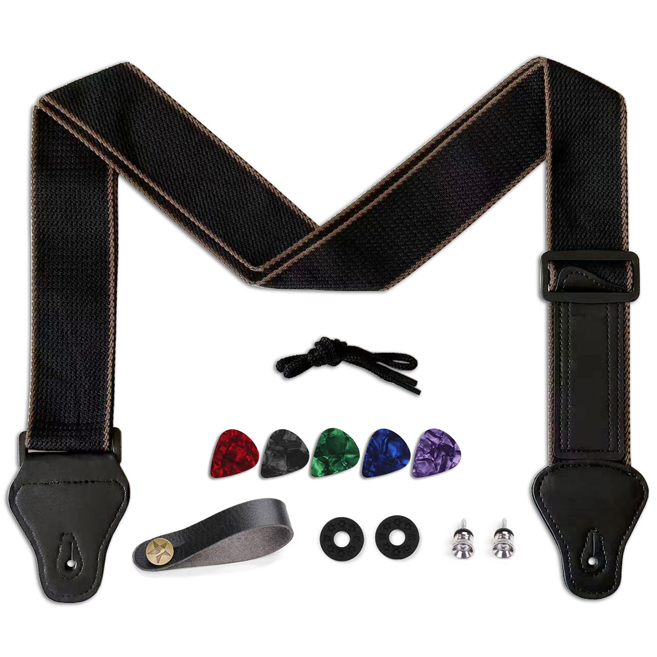 11Pcs Guitar Strap for Acousti - Musical Instrument Ukulele recension och pris