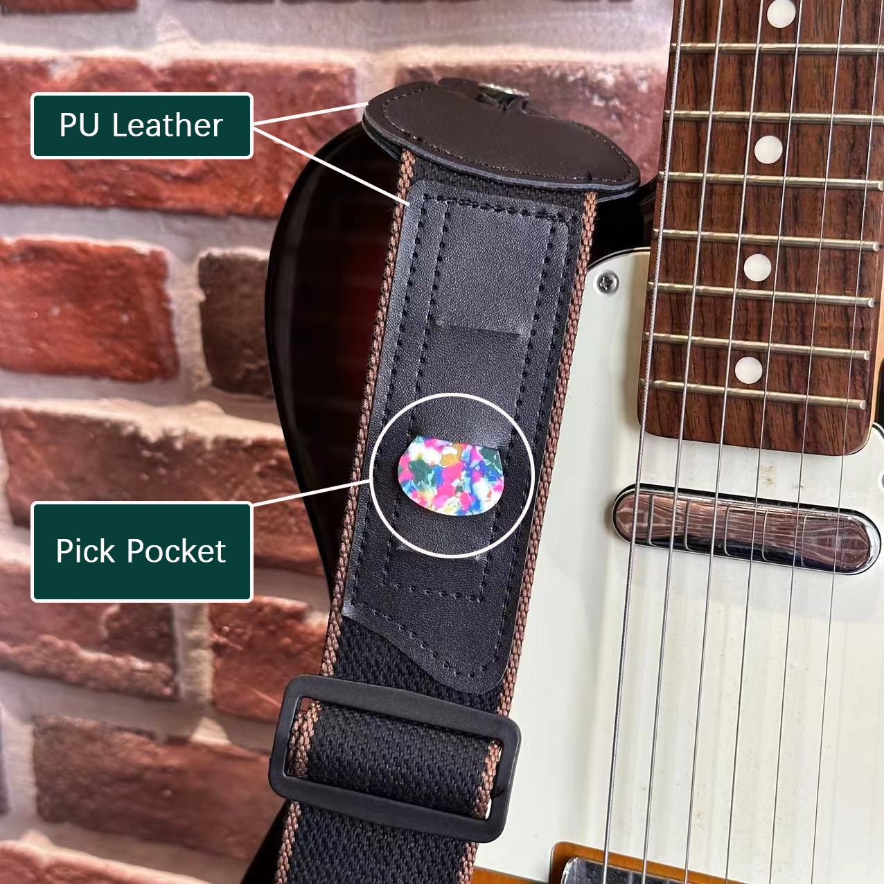 11Pcs Guitar Strap for Acousti - Musical Instrument Ukulele recension och pris
