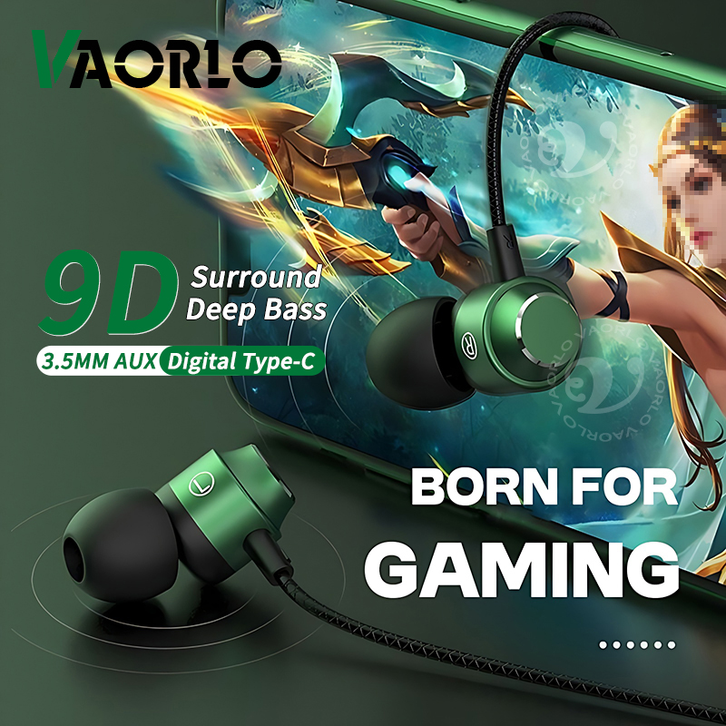 9D HIFI Heavy Bass Game Earpho - L Musical Instrument recension och pris