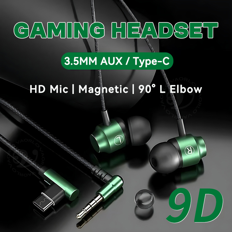 9D HIFI Heavy Bass Game Earpho - L Musical Instrument recension och pris