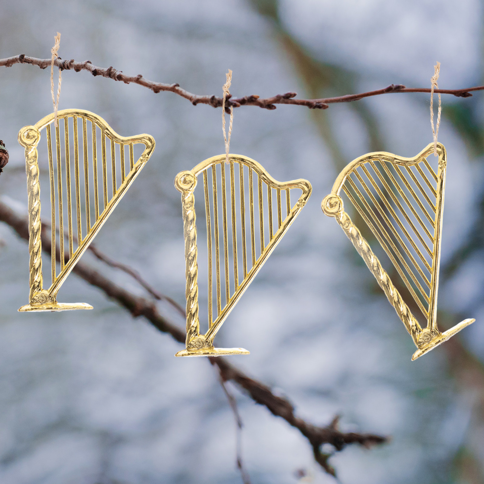 10Pcs Christmas Tree Musical I - Musical Instrument Xmas Ornaments recension och pris