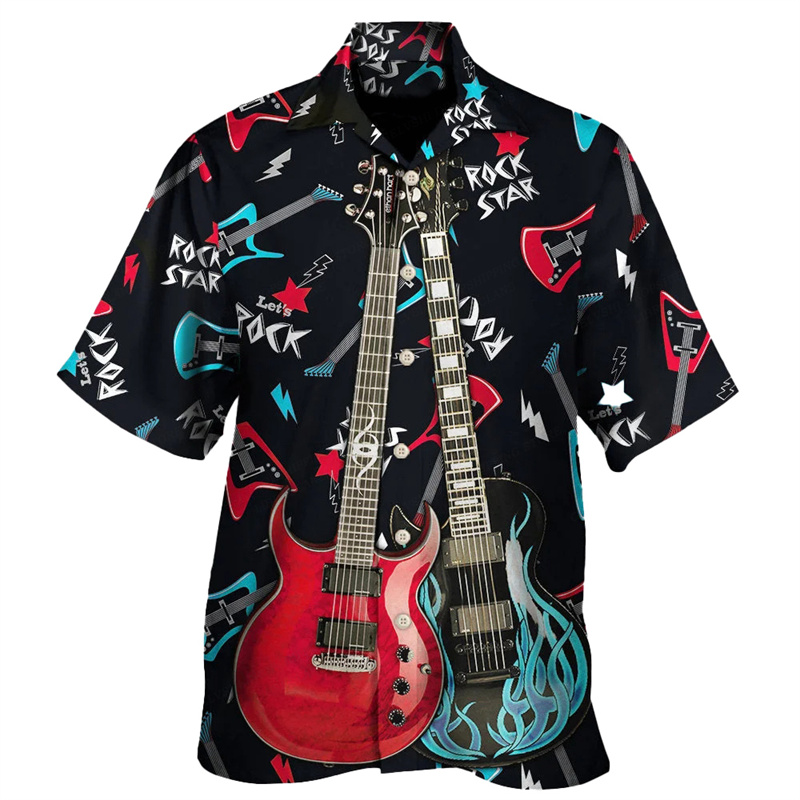Guitar Music Graphic Hawaiian  - Musical Instrument Japan recension och pris