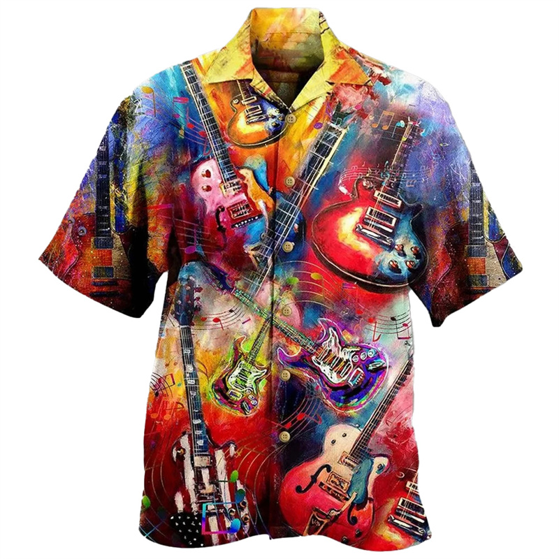 Guitar Music Graphic Hawaiian  - Musical Instrument Japan recension och pris