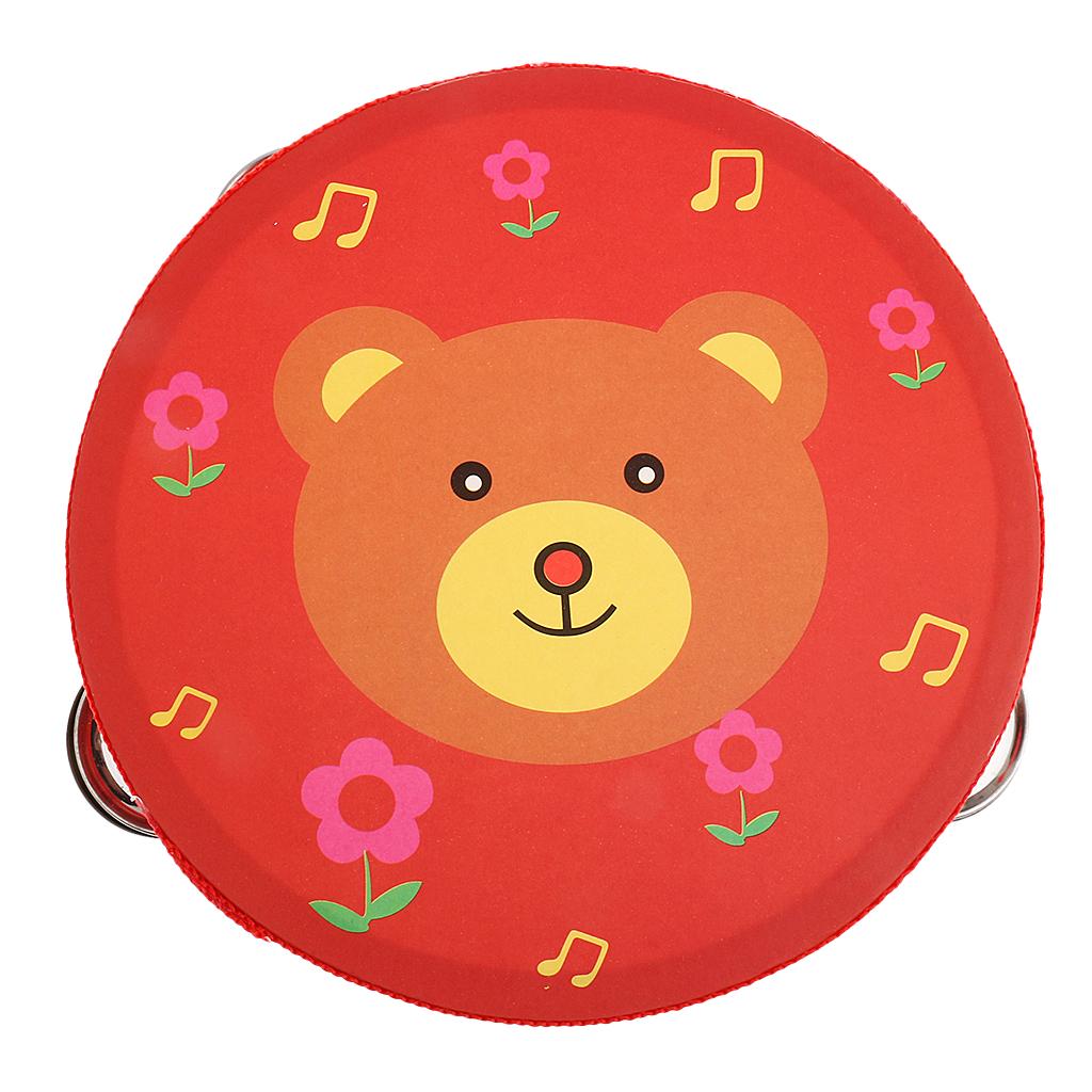 Hand Bell Wooden Tambourine Pe - Tambourine Hand Drum recension och pris