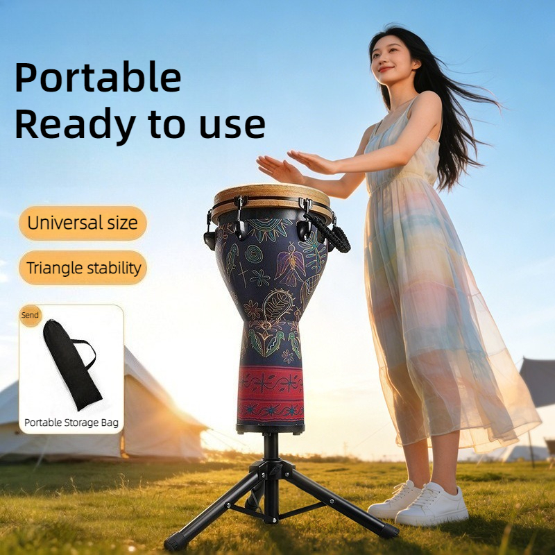 8-14 Inches African Drum Stand - Musical Instrument Drum recension och pris