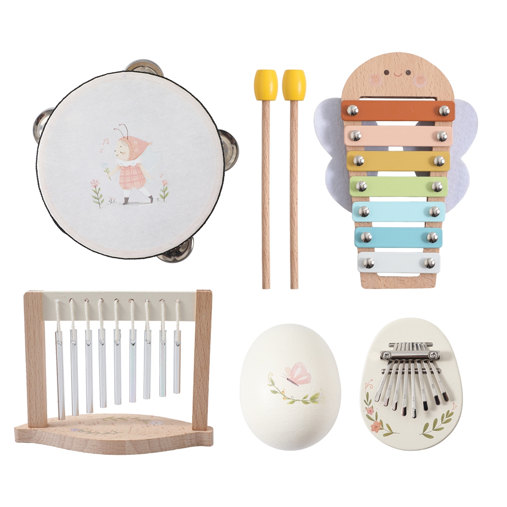 Music Toys Baby Wooden Montess - Musical Instrument Project recension och pris