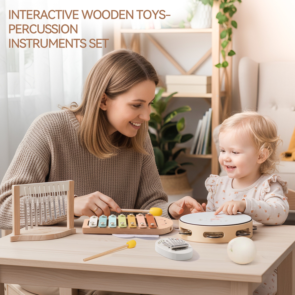 Music Toys Baby Wooden Montess - Musical Instrument Project recension och pris