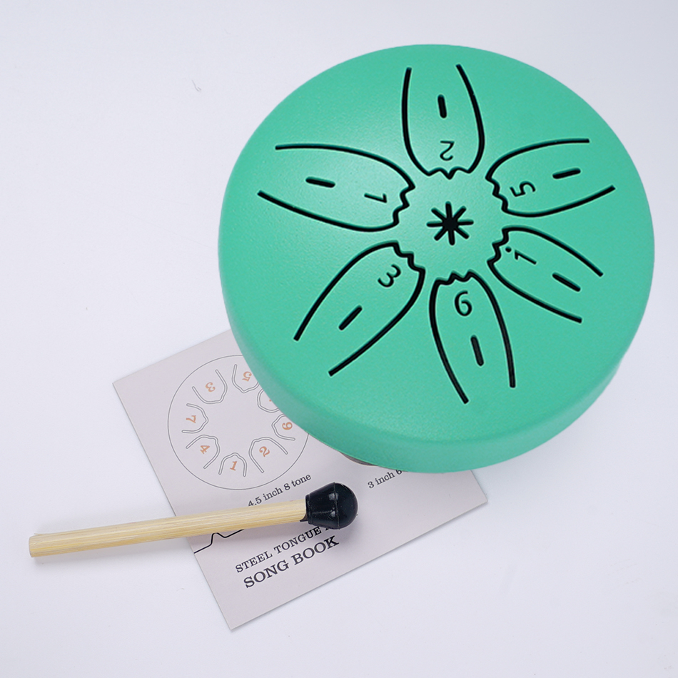 Portable Mini Steel Tongue Dru - Musical Instrument Drum recension och pris