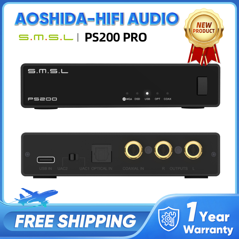SMSL PS200 PRO DAC Multifuncti - L Musical Instrument recension och pris
