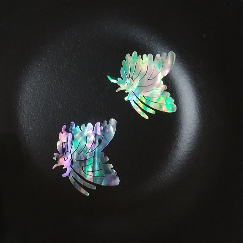 2 PC Abalone (Pāua) Shell Piec - Musical Instrument Project recension och pris