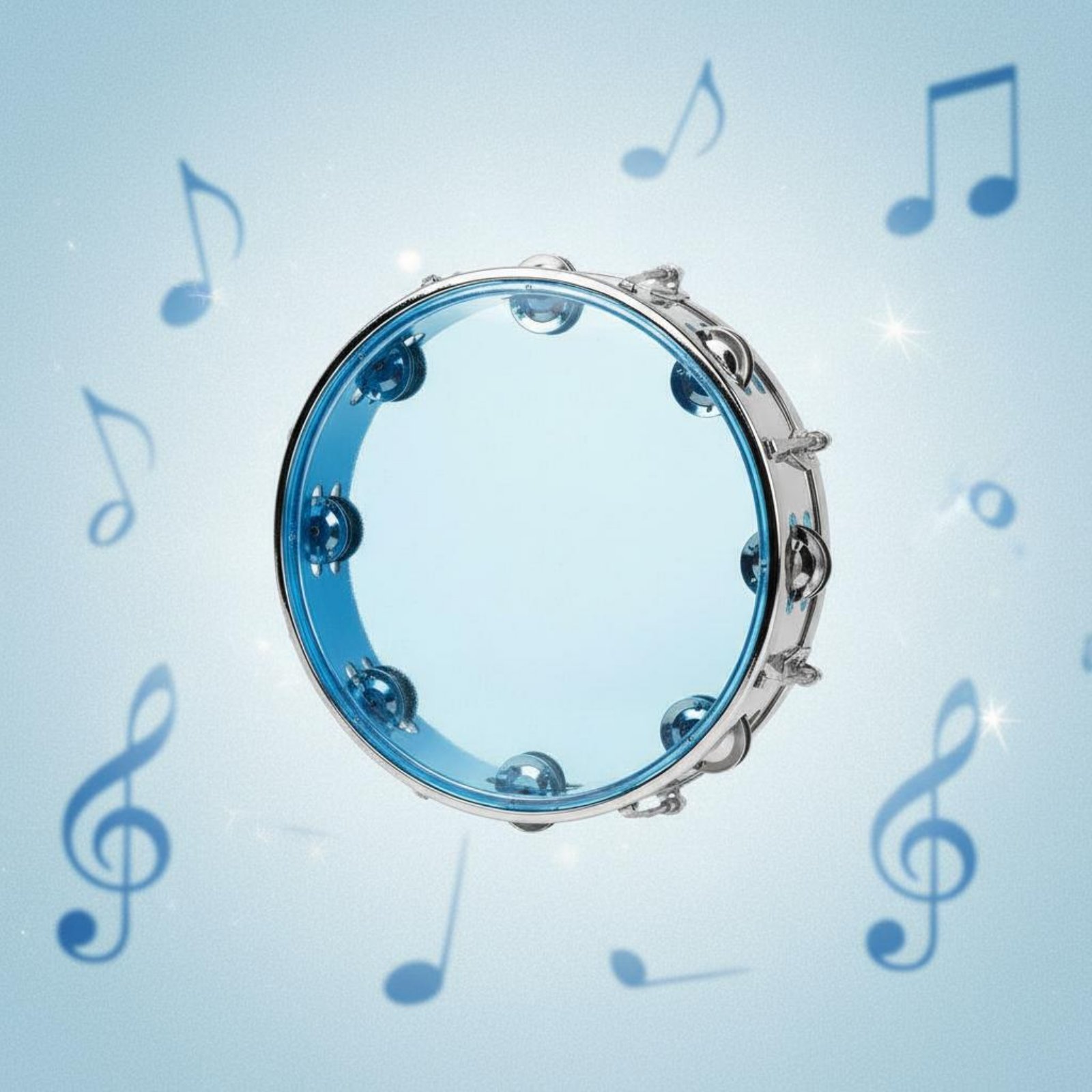 Double Row Clang Tambourine Cr - Tambourine Hand Drum recension och pris