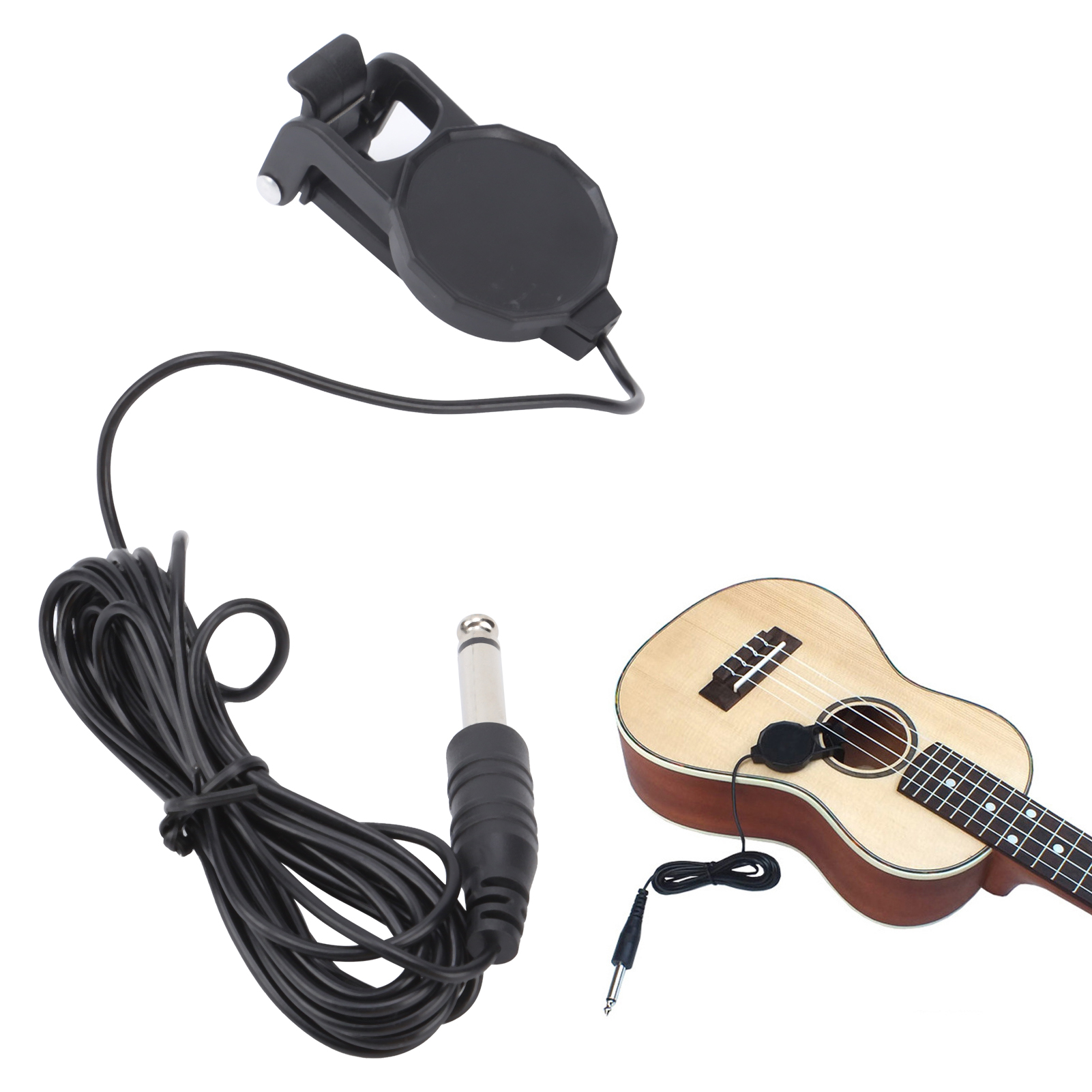 Clip-On Pickup Microphone Piez - Musical Instrument Ukulele recension och pris