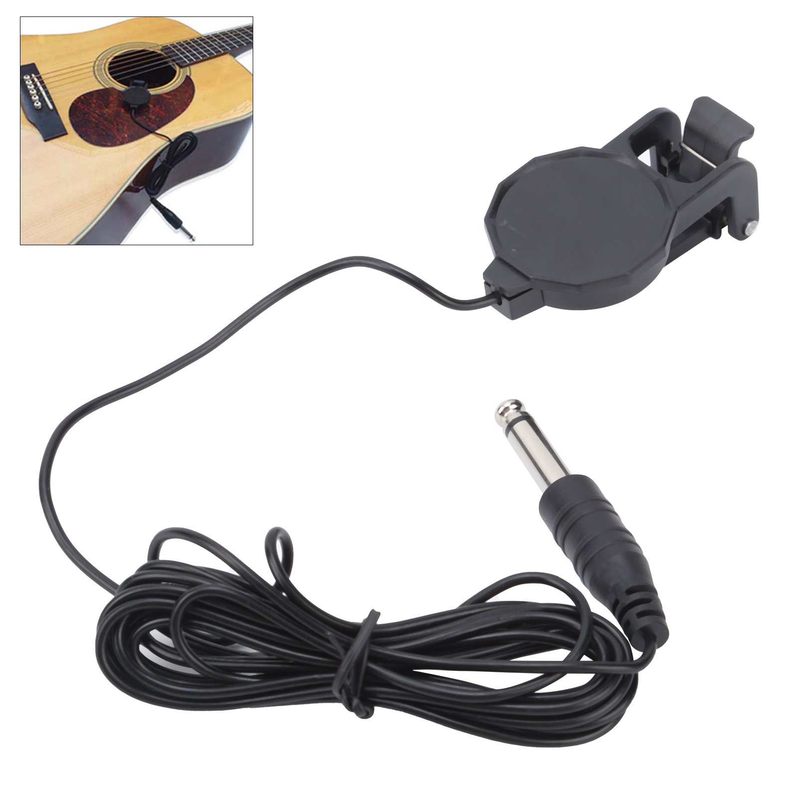 Clip-On Pickup Microphone Piez - Musical Instrument Ukulele recension och pris