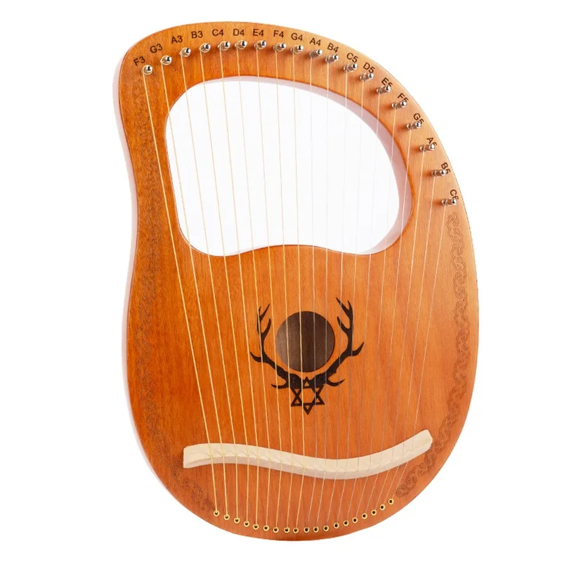 19 Strings Lyre Harp Mahogany  - Musical Instrument Lyre recension och pris