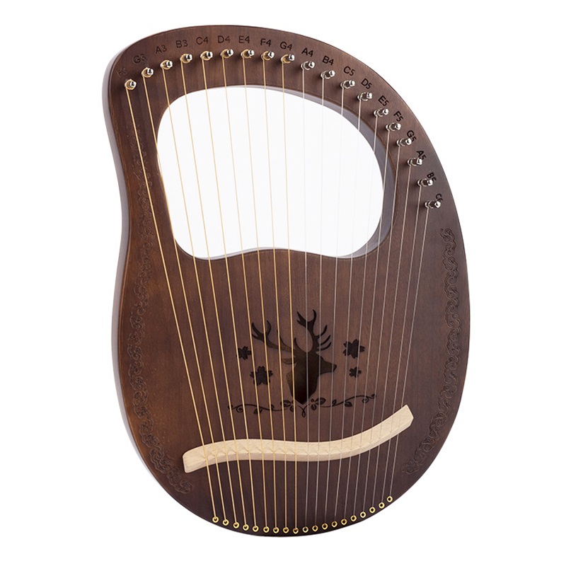 19 Strings Lyre Harp Mahogany  - Musical Instrument Lyre recension och pris