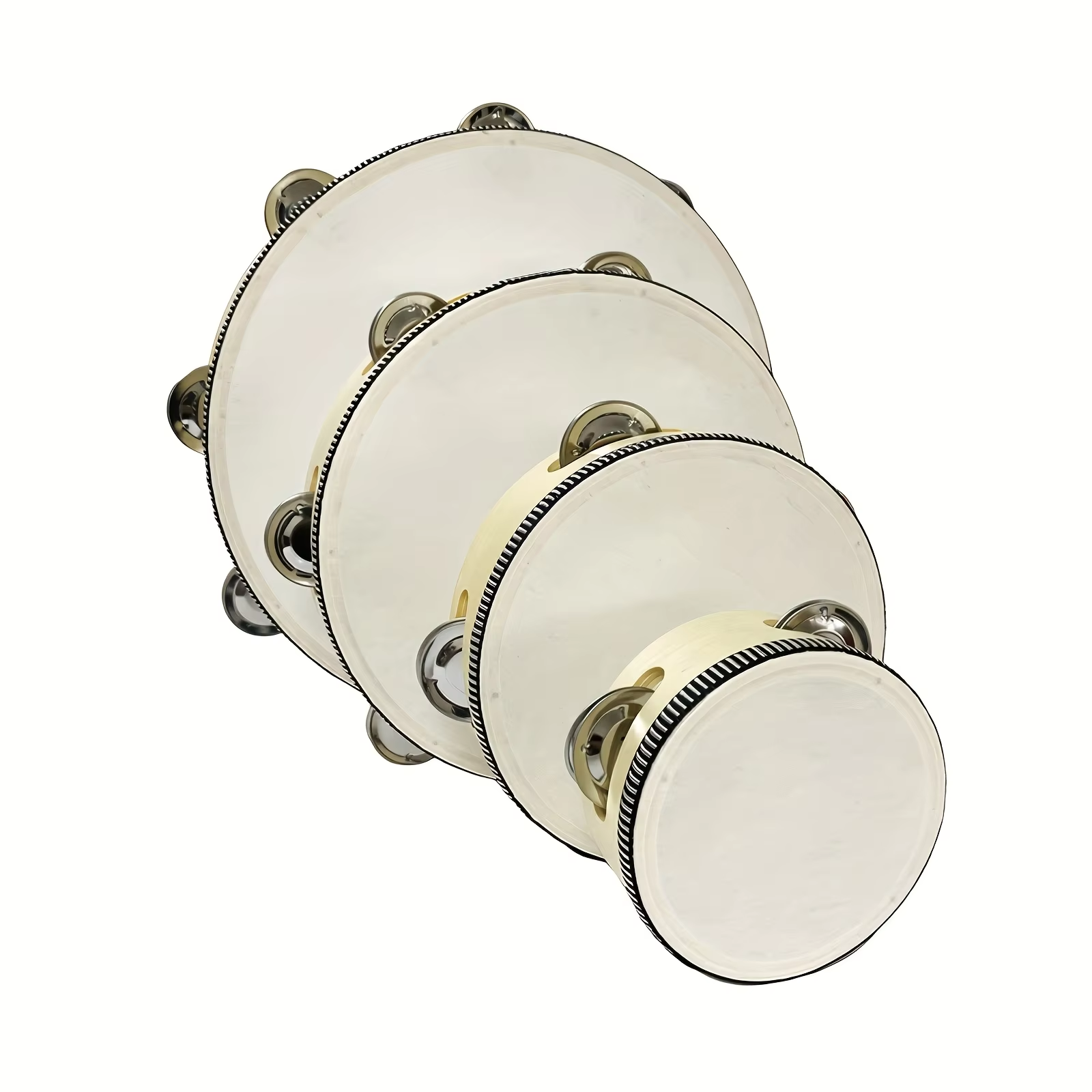 4/ 6inch Hand Tambourine, Meta - Musical Instrument Project recension och pris