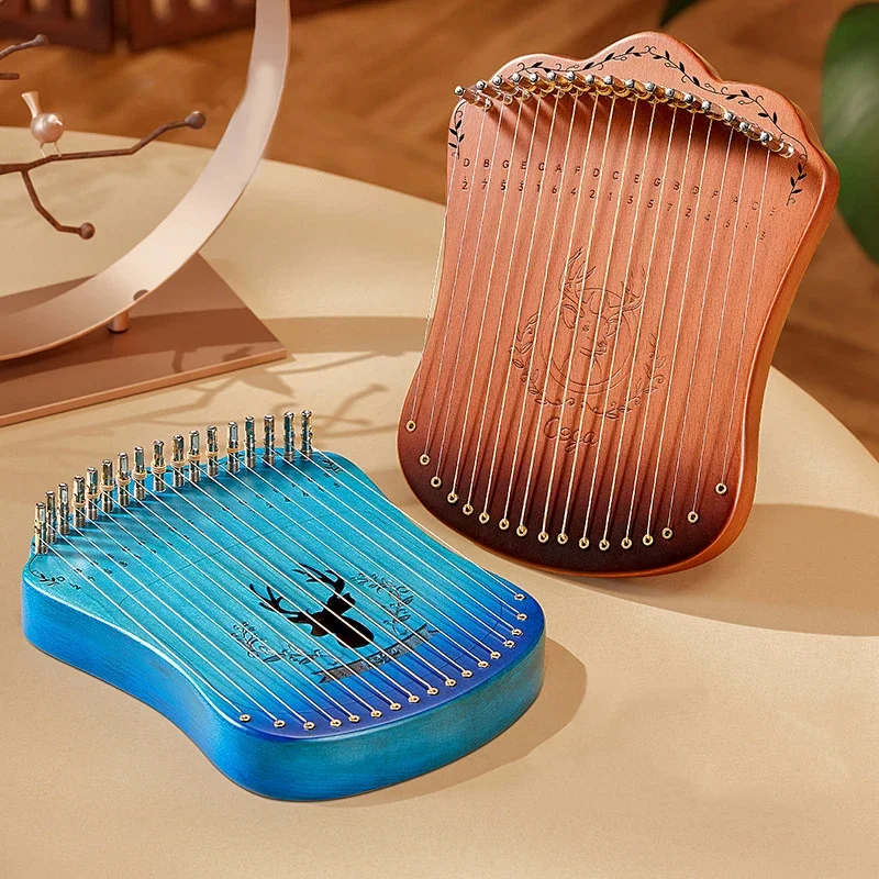 CLEARANCE SALE-17 String Lyre  - Musical Instrument Lyre recension och pris