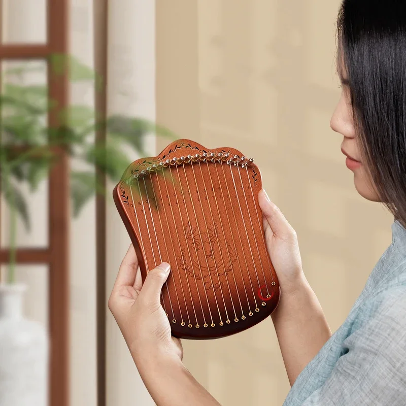 CLEARANCE SALE-17 String Lyre  - Musical Instrument Lyre recension och pris