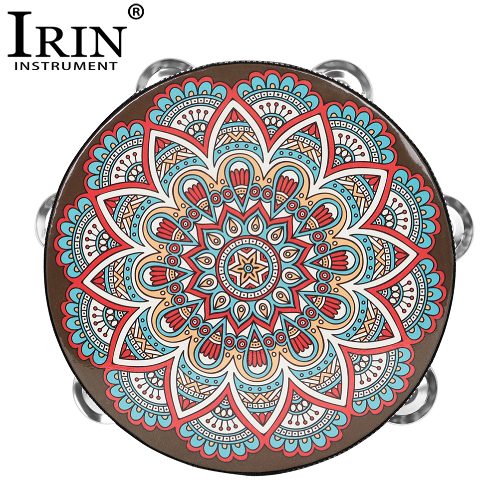 IRIN 8Inch Single Row Ancient  - Tambourine Hand Drum recension och pris