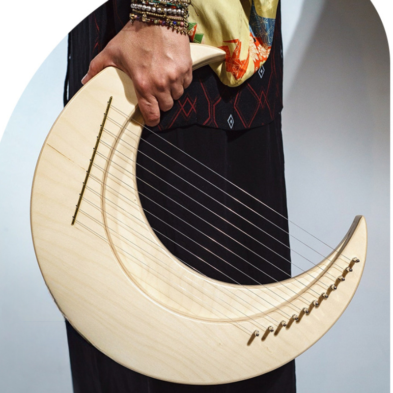 Portable Harp 15-string Lyre B - Musical Instrument Lyre recension och pris