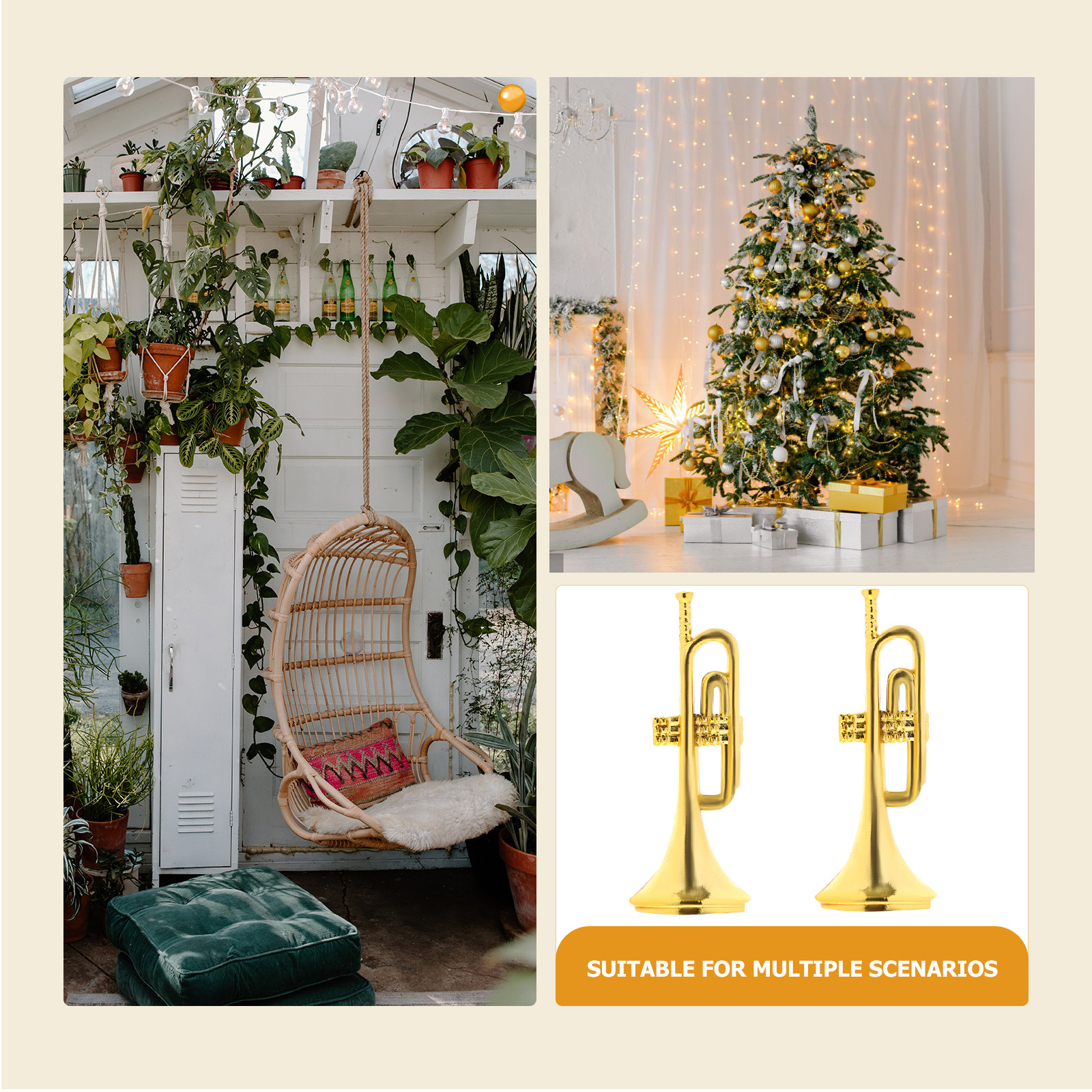 20Pcs Christmas Tree Ornaments - Musical Instrument Xmas Ornaments recension och pris
