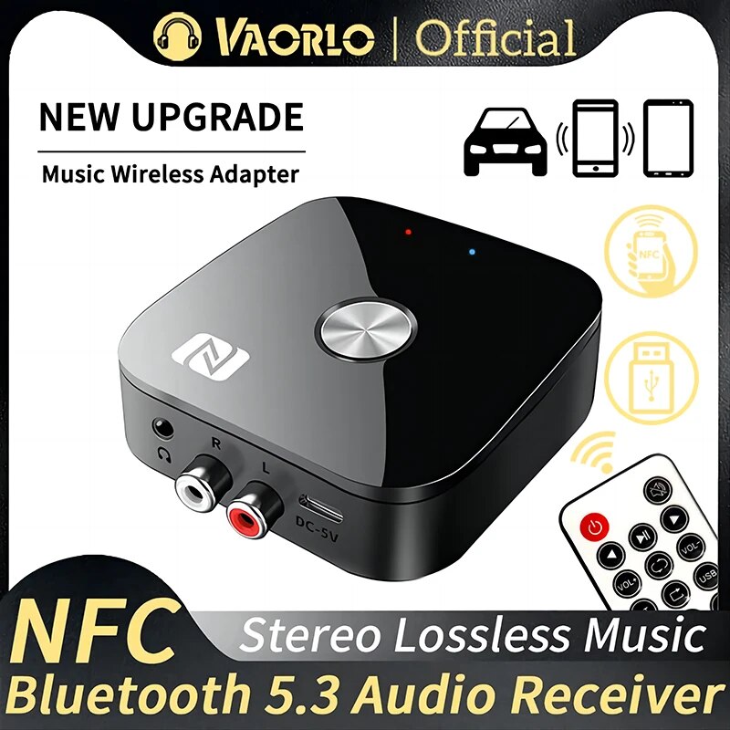NFC Bluetooth 5.3 Audio Receiv - L Musical Instrument recension och pris